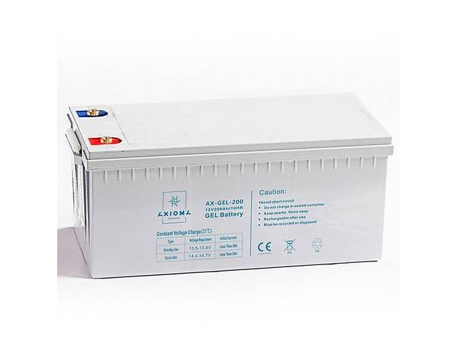 Аккумулятор гелевый AXIOMA ENERGY 200 Ач (AX-Gel-200) N