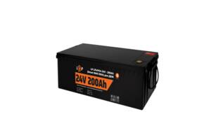 Аккумулятор LogicPower LP LiFePO4 для ИБП 24V (25,6V) - 200 Ah (5120Wh) (Smart BMS 100А) с BT пластик