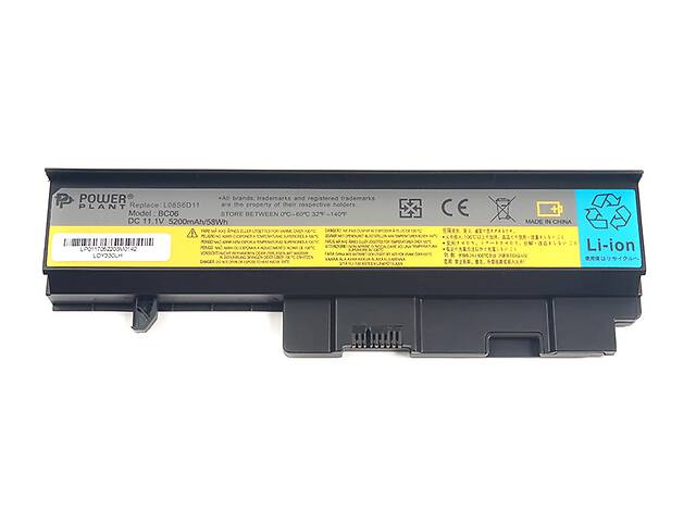 Аккумулятор PowerPlant для ноутбуков IBM/LENOVO Ideapad Y330 (LO8S6D11, LOY330LH) 11.1V 5200mAh