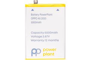 Аккумулятор PowerPlant OPPO A5 2020 (BLP673) 5000mAh