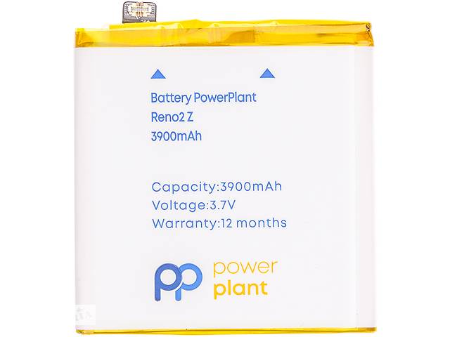 Аккумулятор PowerPlant OPPO Reno2 Z 3900mAh