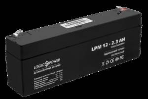 Аккумулятор свинцово-кислотный LogicPower AGM LPM 12 - 2.3 AH
