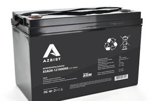 Аккумуляторная батарея AZBIST Super AGM ASAGM-121000M8 12V 100Ah