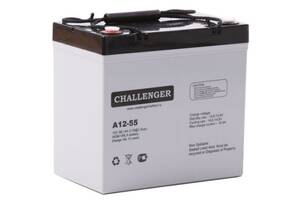 Аккумуляторная батарея CHALLENGER А12-55 12V 55Ah