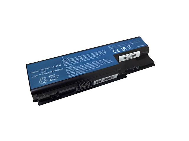 Аккумулятор для ноутбука Gateway MD2400 11.1V Black 5200mAh