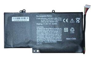 Аккумуляторная батарея для ноутбука HP NP03XL 11.4V Black 3750mAhr 43Wh