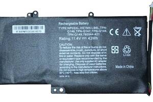 Аккумуляторная батарея для ноутбука HP NP03XL 11.4V Black 3750mAhr 43Wh