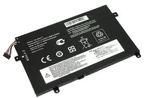 Аккумуляторная батарея для ноутбука Lenovo 01AV411 E470 / E475 10.95V Black 3650mAh OEM