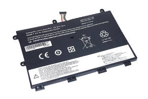 Аккумуляторная батарея для ноутбука Lenovo 45N1750-2S2P ThinkPad Yoga 11e 7.4V Black 4400mAh OEM