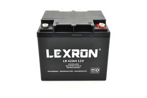 Аккумуляторная батарея Lexron LR-12-42 12V 42 Ah