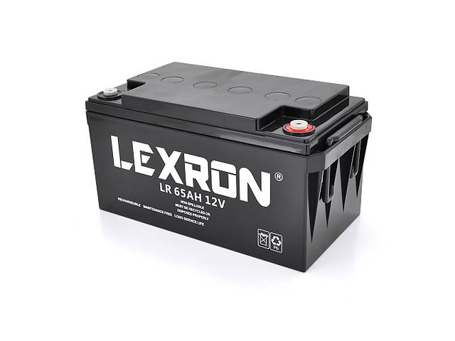 Аккумуляторная батарея Lexron LR-12-65 12V 65 Ah