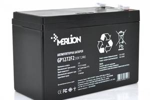 Аккумуляторная батарея Merlion AGM GP1290F2 Black 12V 9Ah