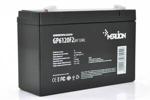 Аккумуляторная батарея Merlion AGM GP612F2 6V 12Ah
