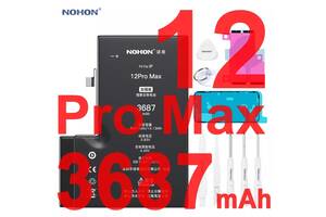 Акумуляторна батарея NOHON для Iphone 12ProMax 3687mAh Real capacity