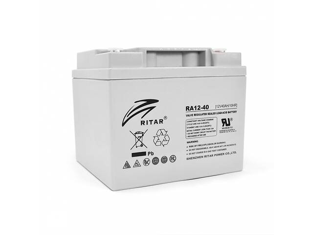 Аккумуляторная батарея Ritar AGM RA12-40 12V 40Ah