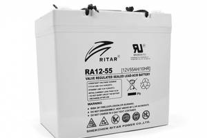 Аккумуляторная батарея Ritar AGM RA12-55 12V 55Ah