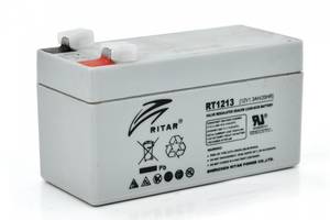 Аккумуляторная батарея Ritar AGM RT1213 12V 1.3Ah