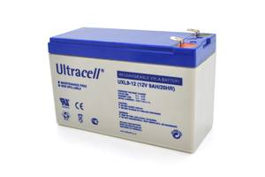 Аккумуляторная батарея Ultracell UXL9-12 AGM 12V 9 Ah White