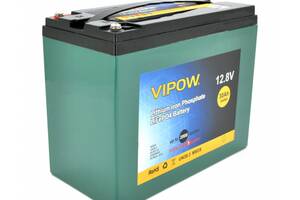 Аккумуляторная батарея Vipow LiFePO4 12.8V 30Ah со встроенной ВМS платой 25A