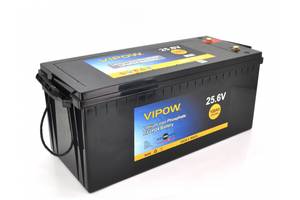 Аккумуляторная батарея Vipow LiFePO4 25.6V 100Ah со встроенной ВМS платой 80A