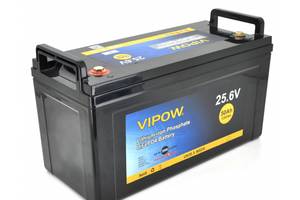 Аккумуляторная батарея Vipow LiFePO4 25.6V 50Ah со встроенной ВМS платой 40A