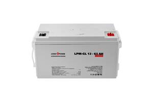 Акумулятор гелевий LogicPower LPM-GL 12-65 AH