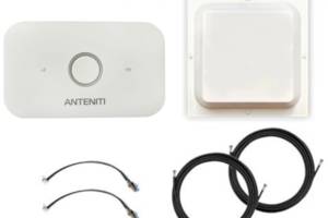 Антенный комплект 4G wifi роутер Anteniti E5573+антенна 17дб MIMO +кабель 2 по 10м+переходники (1700257269)