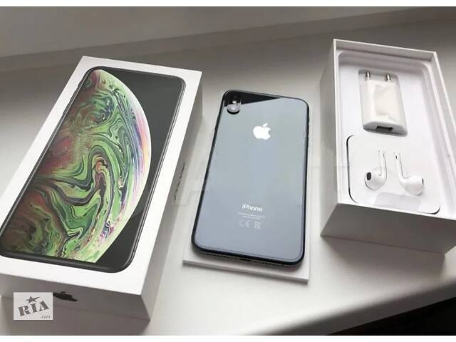 Apple IPhone Xs Max 64/256GB BLACK Neverlock Новий Запечатаний!