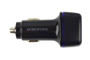 Автомобильное зарядное устройство Borofone BZ14A PD20W + QC3.0 Type C to Lightning 3A Черный