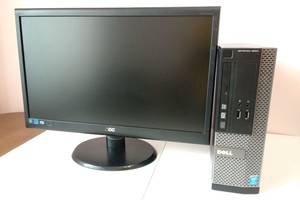 Б/у Комплект ПК: Dell OptiPlex 3020 SFF| i5-4570| 4GB RAM| 500GB HDD| HD 4600+AOC e2250Swda| 21.5' 1920x1080