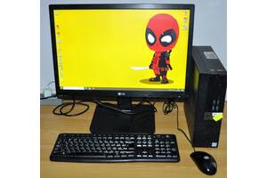 Б/у Комплект ПК: Dell OptiPlex 5040 SFF| i5-6500| 8GB RAM| 500GB SSD NEW| HD 530+Б-класс 22' 1680x1050 | VGA