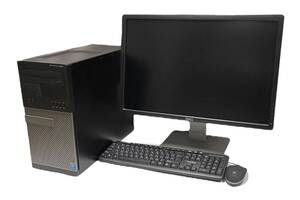 Б/у Комплект ПК: Dell OptiPlex 9020 MT| i5-4570| 16GB RAM| 500GB HDD| HD 4600+Б-класс Dell Ultrasharp U2412Mb|