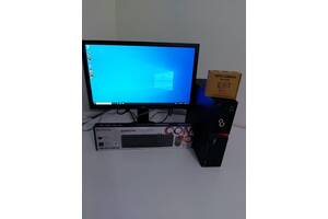 Б/у Комплект ПК: Fujitsu E720 SFF| i5-4570| 16GB RAM| 120GB SSD+500GB HDD| Radeon HD 7450 2GB+Б-класс LG