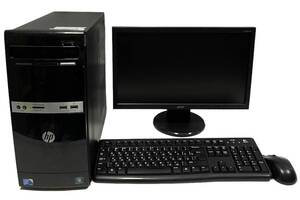 Б/у Комплект ПК: HP 500B MT| Core2Duo E7500| 4 GB RAM| 250 GB HDD| + Acer V193HQV| 19' 1366x768