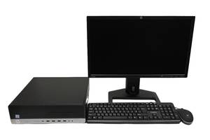 Б/у Комплект ПК: HP 800 G3 SFF| i7-7700| 8GB RAM| 256GB SSD+1000GB HDD| FirePro W4100 2GB+HP ZR2240w 22”