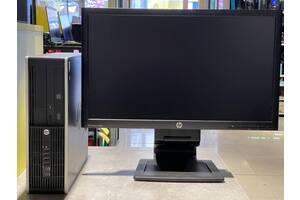 Б/у Комплект ПК: HP Compaq 6200 Pro SFF| i3-2100| 8GB RAM| 240GB SSD| HD 2000+HP Compaq LA2306x| 23' 1920x1080