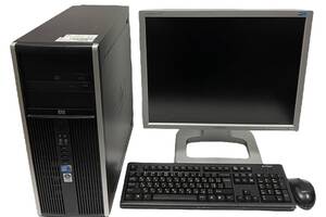 Б/у Комплект ПК: HP Compaq 8000 Elite Convertible MT| Core2Duo E7500| 4GB RAM| 250GB HDD|+Б-класс Samsung