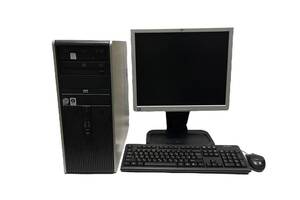 Б/у Комплект ПК: HP Compaq dc7900 MT| Core2Duo E7300| 8 GB RAM| 250 GB HDD| + HP L1940T| 19' 1280x1024