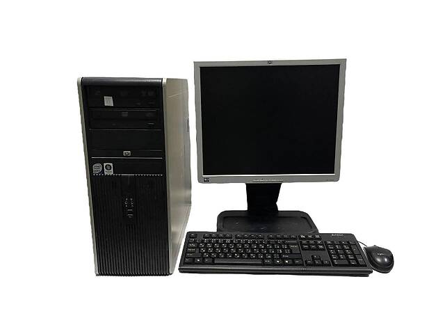Б/у Комплект ПК: HP Compaq dc7900 MT| Core2Duo E7300| 8 GB RAM| 250 GB HDD| + HP L1940T| 19' 1280x1024