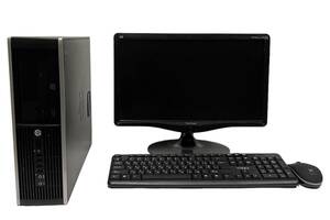 Б/у Комплект ПК: HP Compaq Pro 6300 SFF| Core i5-3470| 8 GB RAM| 500 GB HDD| + ViewSonic VA1931-wa| 19'