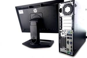 Б/у Комплект ПК: HP EliteDesk 800 G1 SFF| Core i3-4130| 8 GB RAM| 120 GB SSD| HD 4400 + 22' 1680x1050 LCD