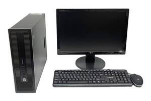 Б/у Комплект ПК: HP EliteDesk 800 G1 SFF| i5-4590T| 8GB RAM| 120GB SSD|+Б-класс LG Flatron W1942ST| 19'