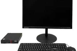 Б/у Комплект ПК: Lenovo ThinkCentre M700 Tiny USFF| i5-6500T| 8GB RAM| 240GB SSD| HD 530+Б-класс Lenovo