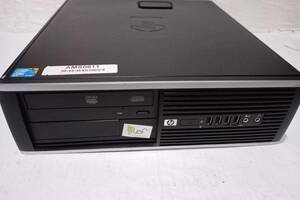 Б/у Компьютер Б-класс HP Compaq 8000 Elite SFF| Core2Quad Q8300| 4 GB RAM| 250 GB HDD| GMA x4500