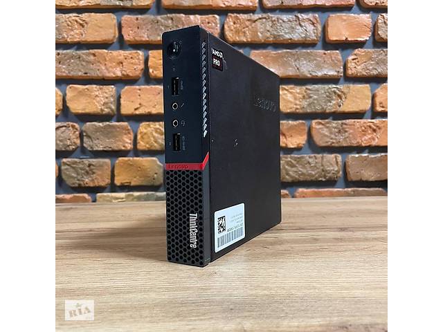 Б/у Компьютер Б-класс Lenovo ThinkCentre M715 Tiny USFF| AMD A6-8570E| 4 GB RAM| 120 GB SSD NEW| Radeon R5