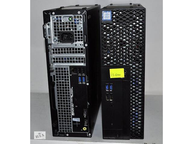 Б/у Компьютер Dell OptiPlex 3050 SFF| Core i3-6100| 8 GB RAM| 240 GB SSD NEW| HD 530