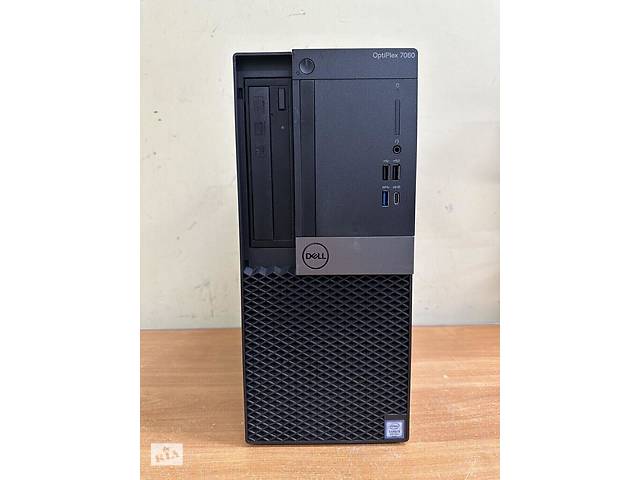 Б/у Компьютер Dell OptiPlex 7060 MT| Core i5-8500| 8 GB RAM| 120 GB SSD| UHD 630