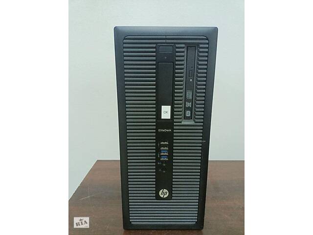 Б/у Компьютер HP EliteDesk 800 G1 MT| Core i7-4770| 16 GB RAM| 128 GB SSD + 500 GB HDD| GeForce GT 530 2GB