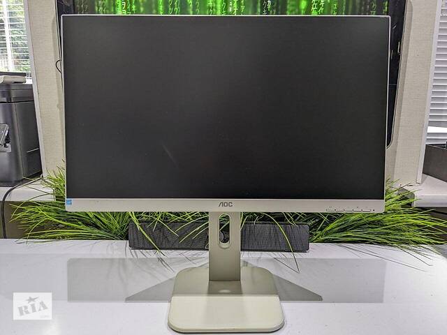 Б/у Монитор AOC 24P1 | 23.8' (1920x1080) IPS | VGA, DVI, DP, HDMI, USB | Встроенные колонки 2W