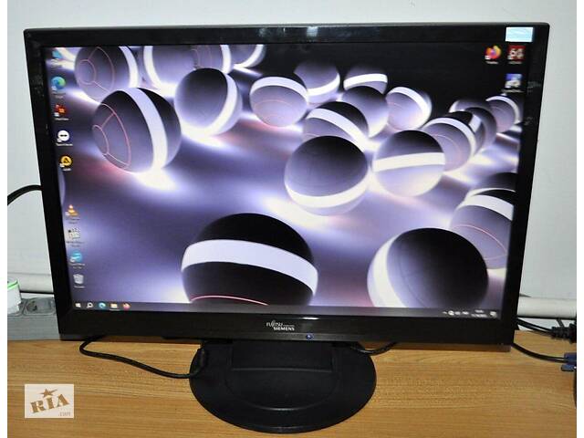 Б/у Монитор Б-класс Fujitsu Amilo LSL 3220WS D22W-1 | 22' (1680x1050) TN | VGA, DVI | VESA 100x100 + Кабели